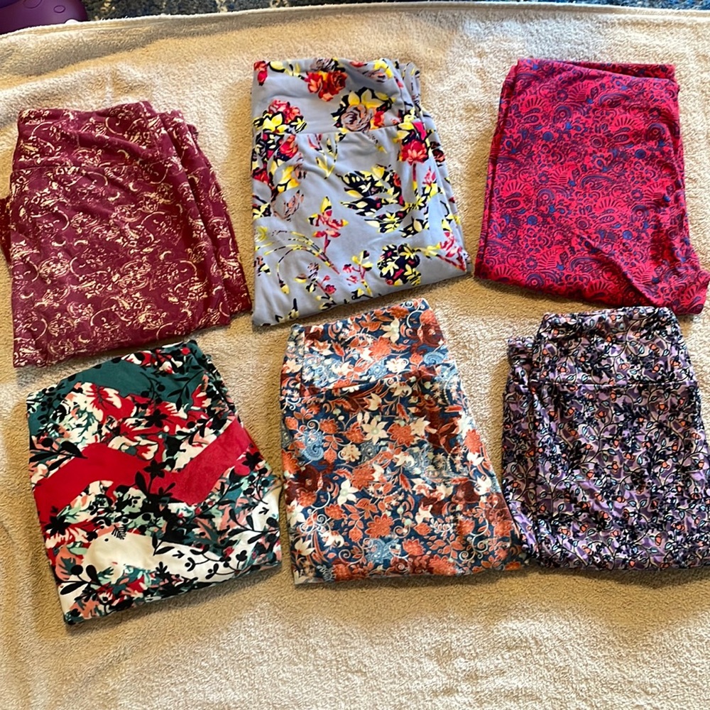 Lularoe leggings - bundle of 6